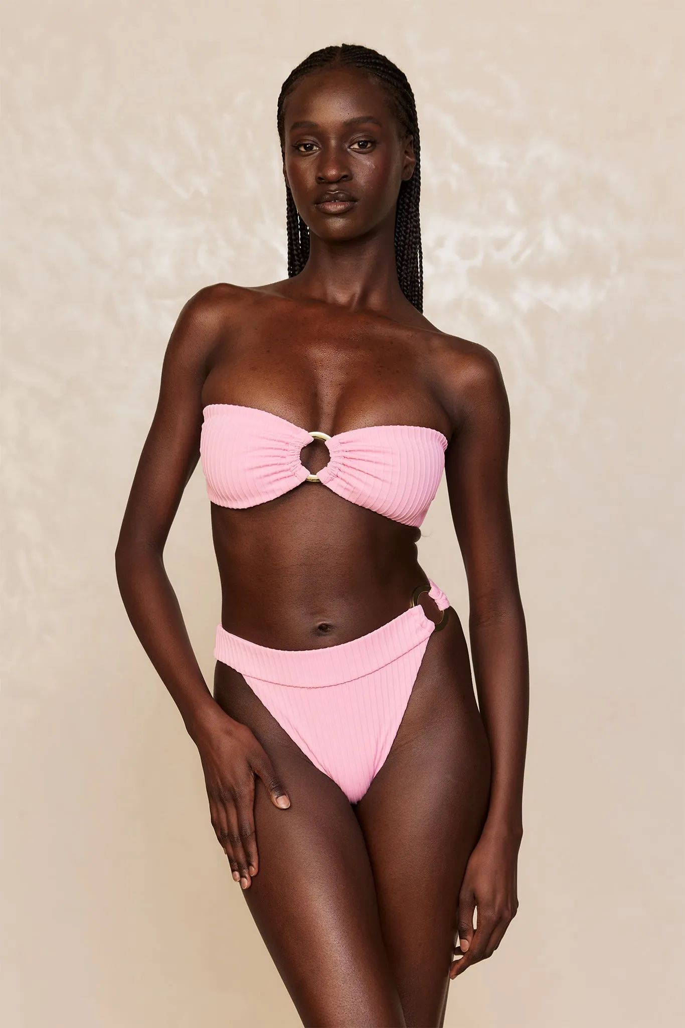 Antigua Bottom - Cherry Blossom Matte Rib