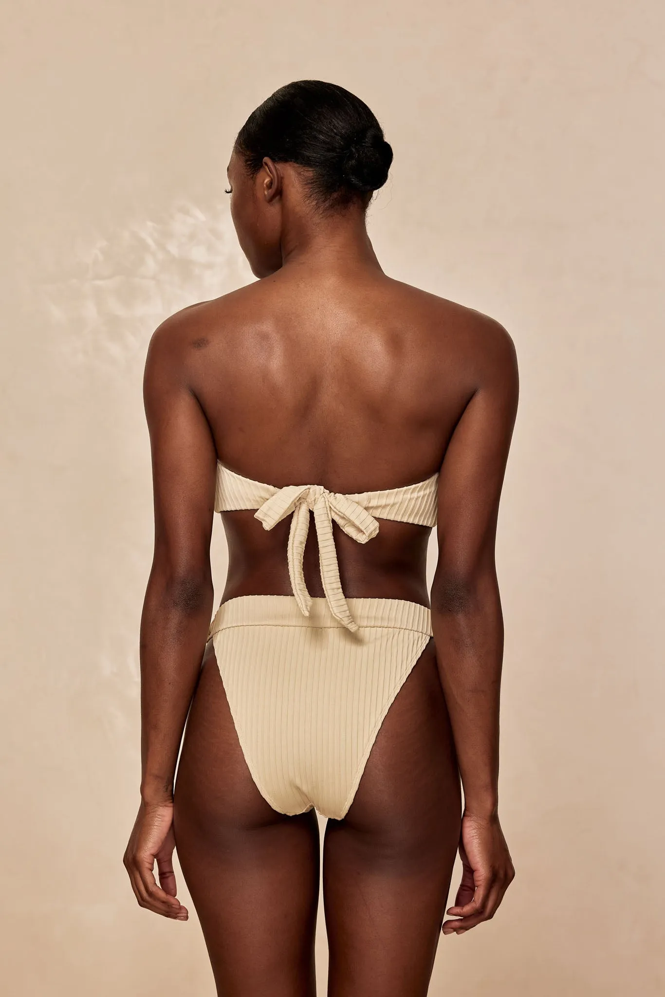 Antigua Bottom - Vanilla Matte Rib