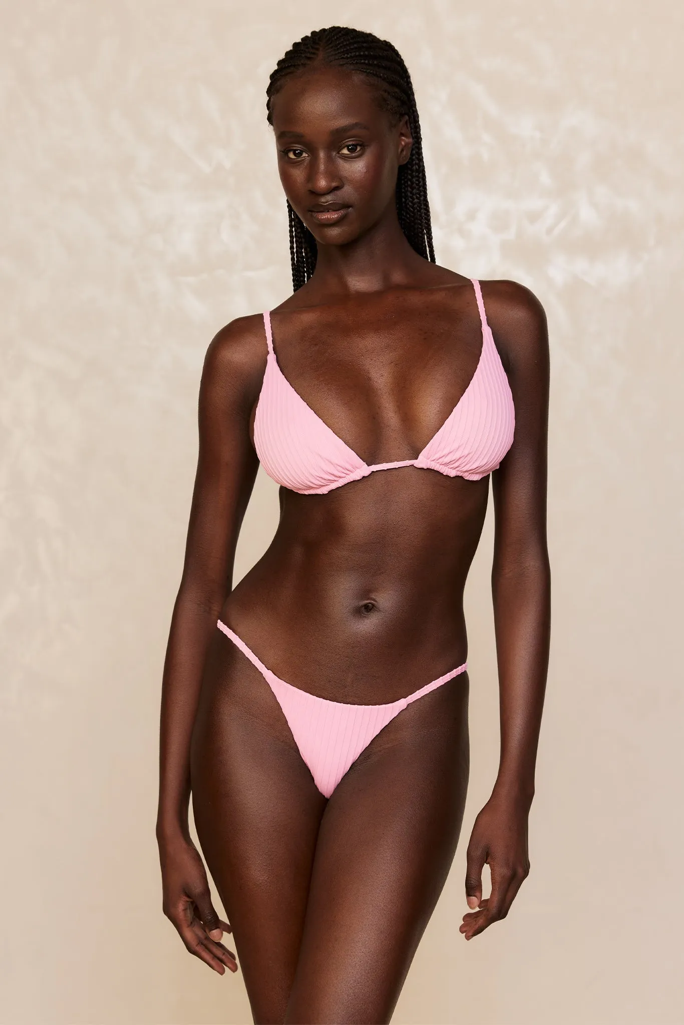 Barbados Bottom - Cherry Blossom Matte Rib