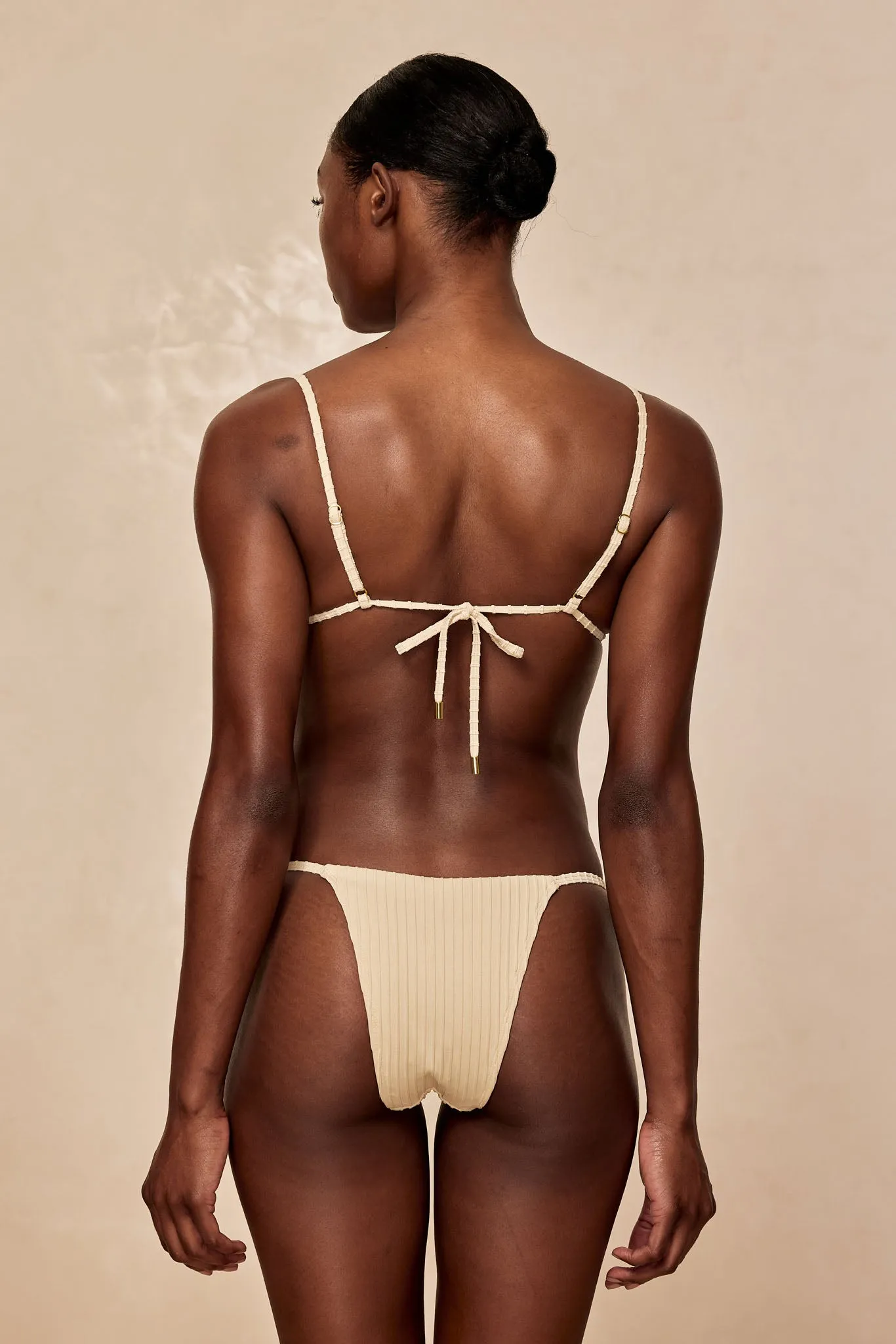 Barbados Bottom - Vanilla Matte Rib