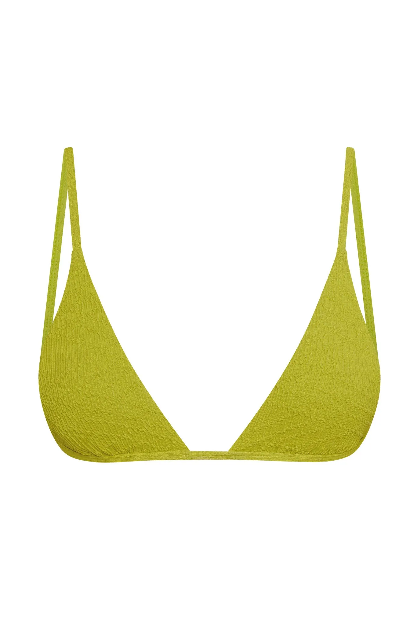 Barbados Top - Chartreuse Summer Plaid