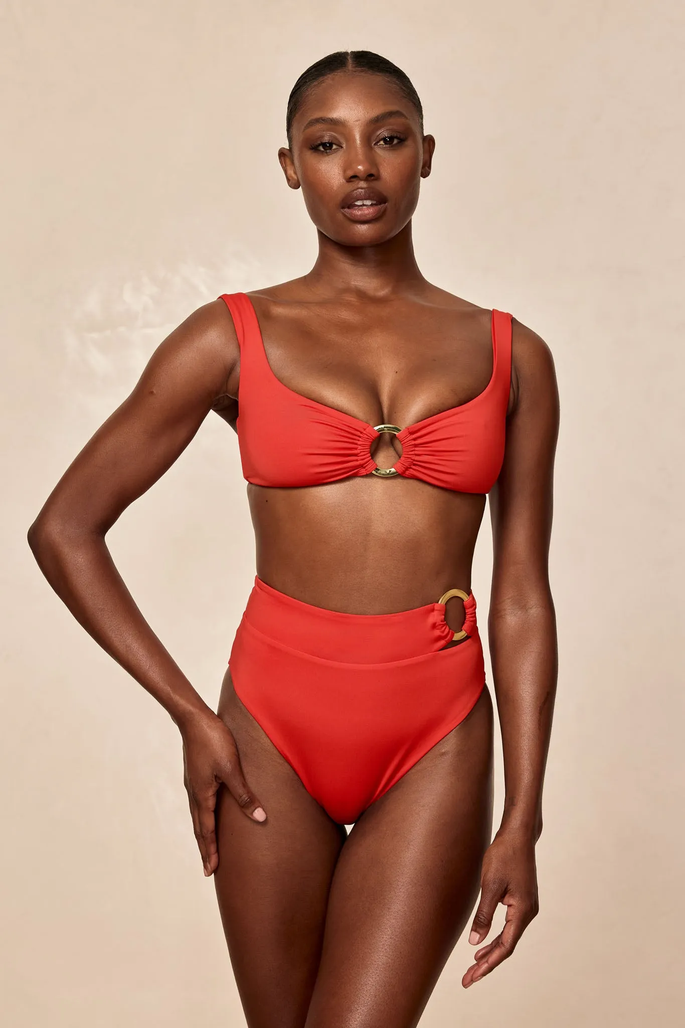 Barbuda Top - Chili Pepper