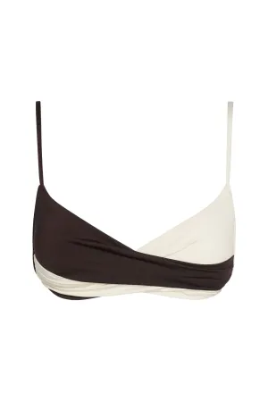 Bordeaux Top - Espresso/Ivory