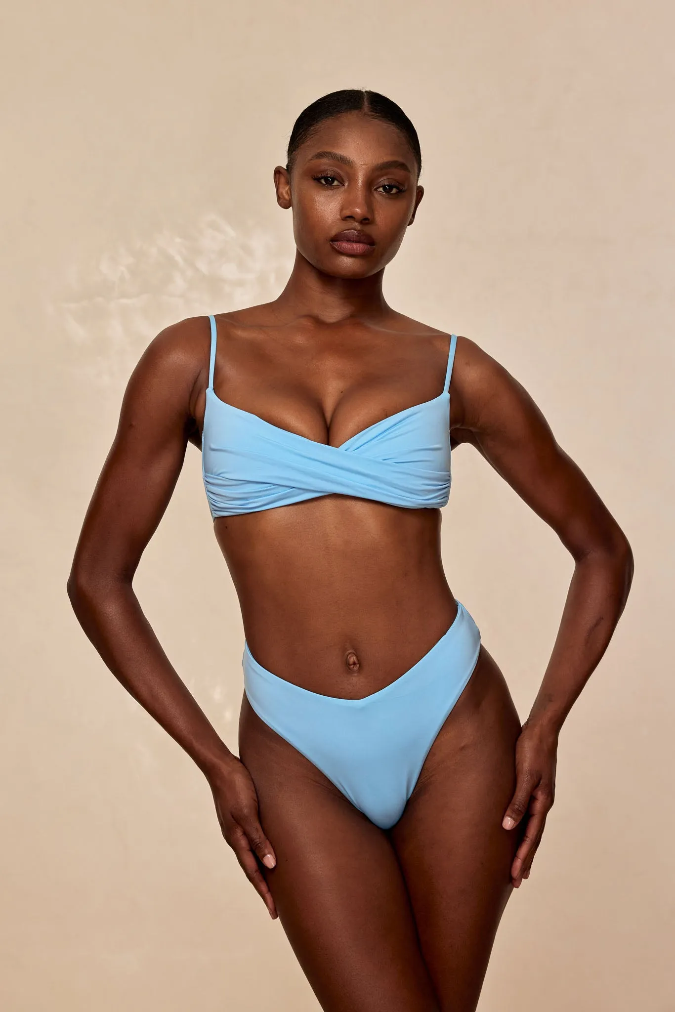 Bordeaux Top - Ibiza Blue