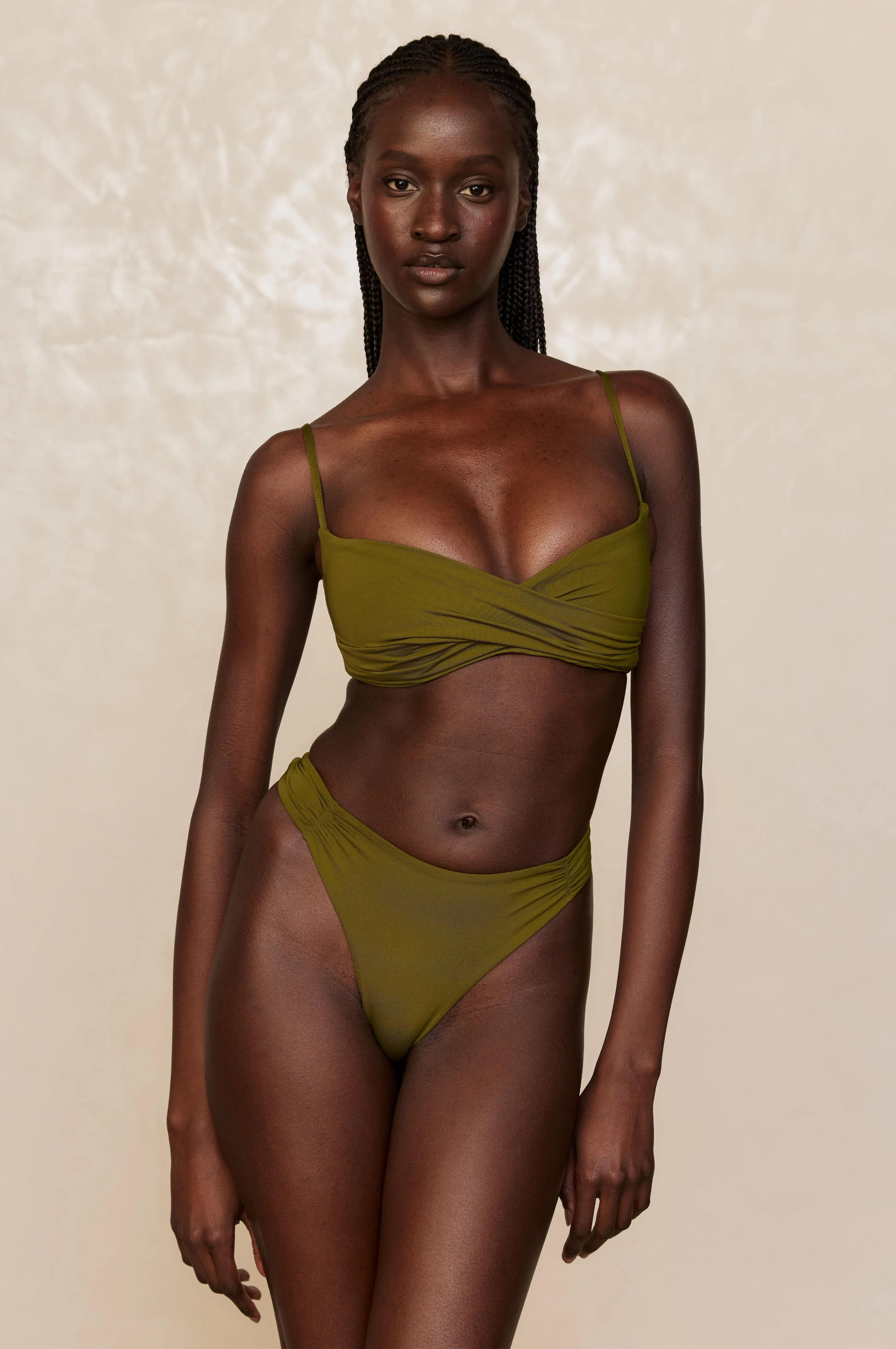 Bordeaux Top - Olive