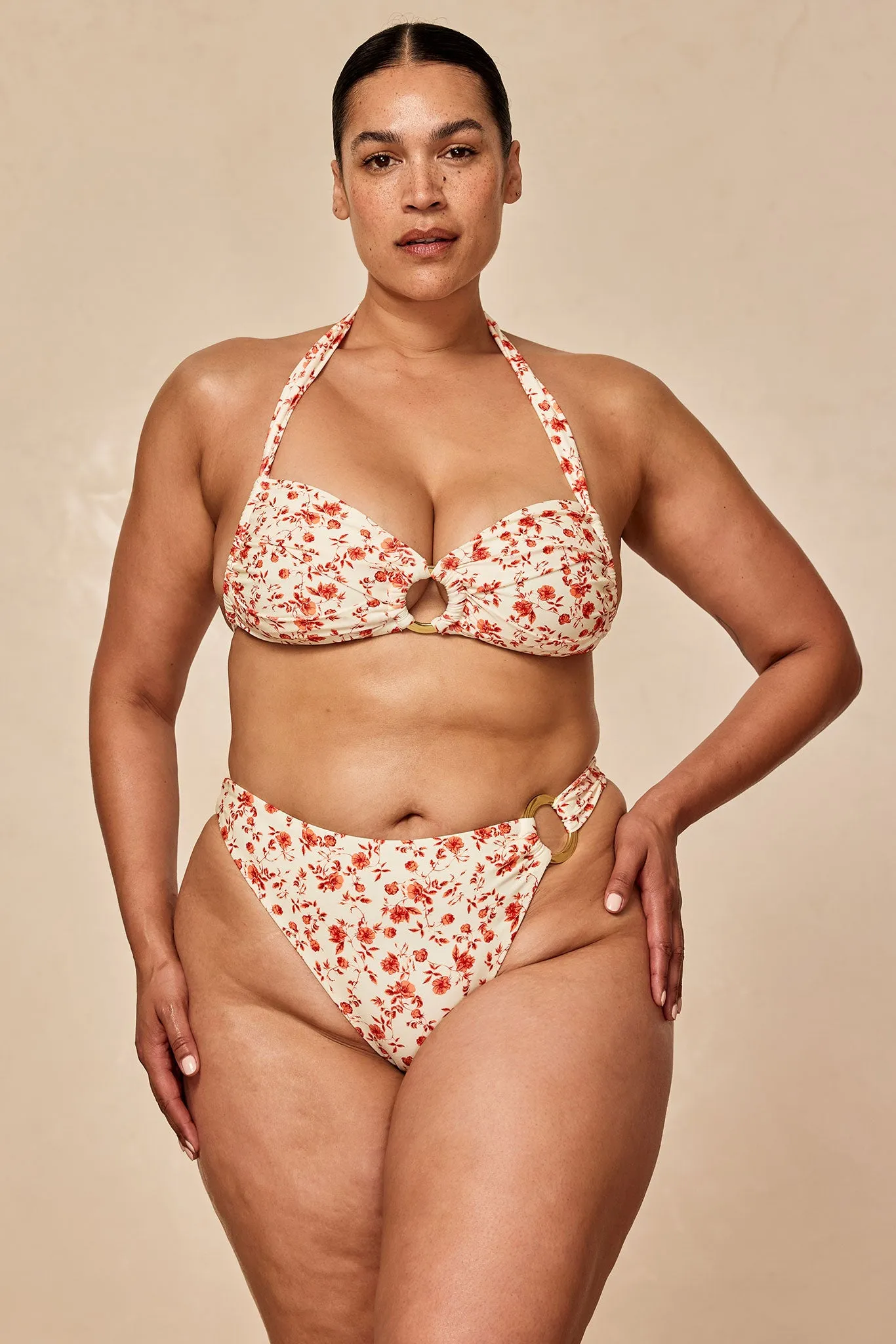 Bronte Top - Sunrise Floral