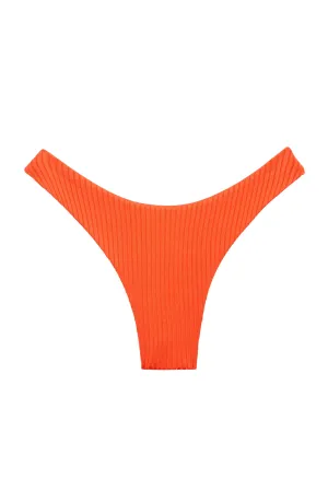 Byron Bottom - Papaya Wide Rib