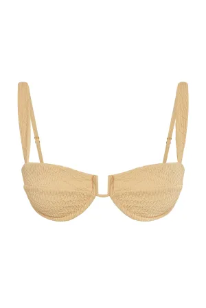 Cala Roja Top - Raffia Summer Plaid