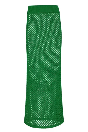 Cape May Skirt - Palm Green Crochet