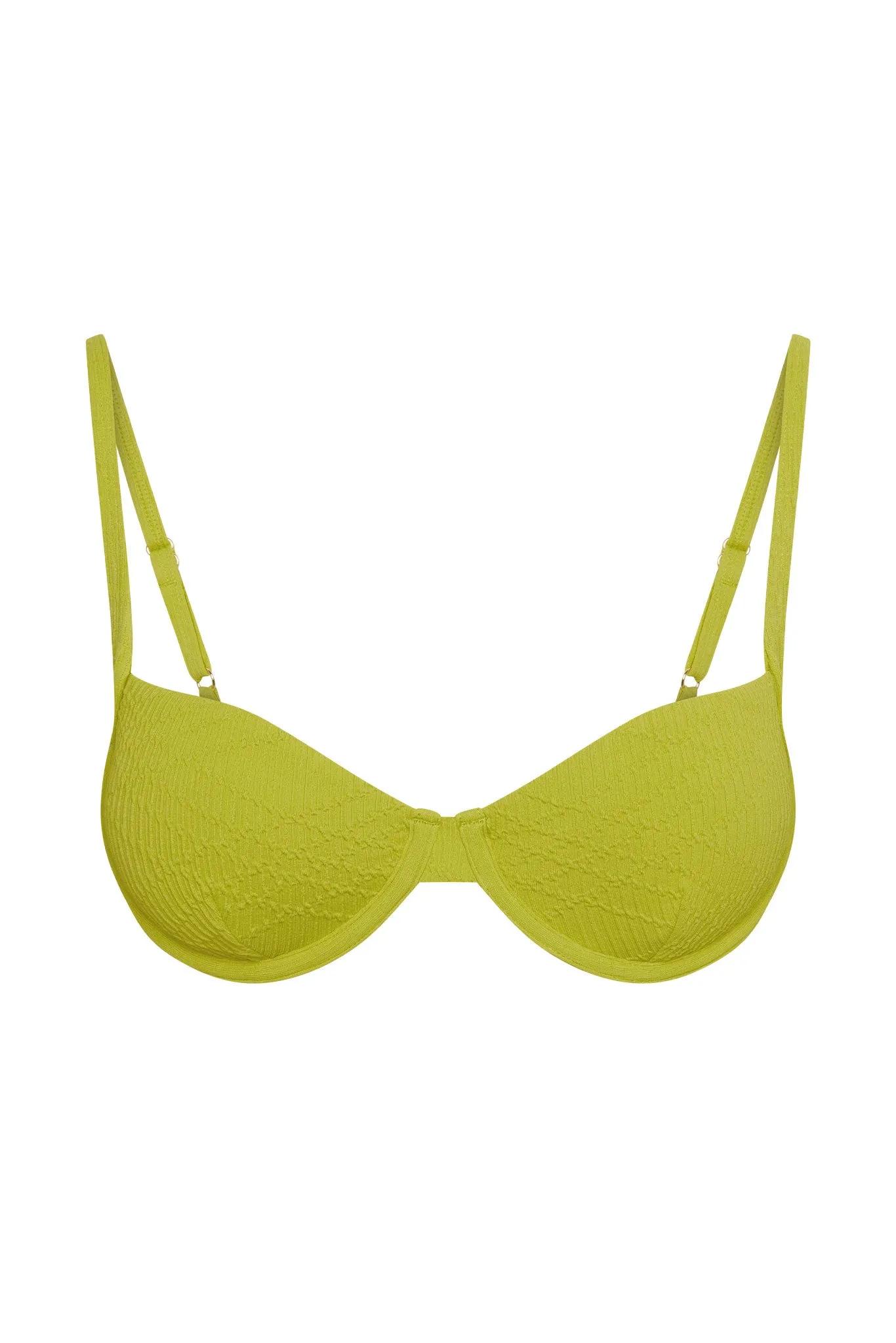 Capri Top - Chartreuse Summer Plaid