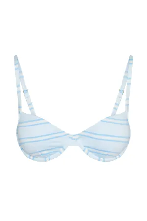 Capri Top - Ice Stripe
