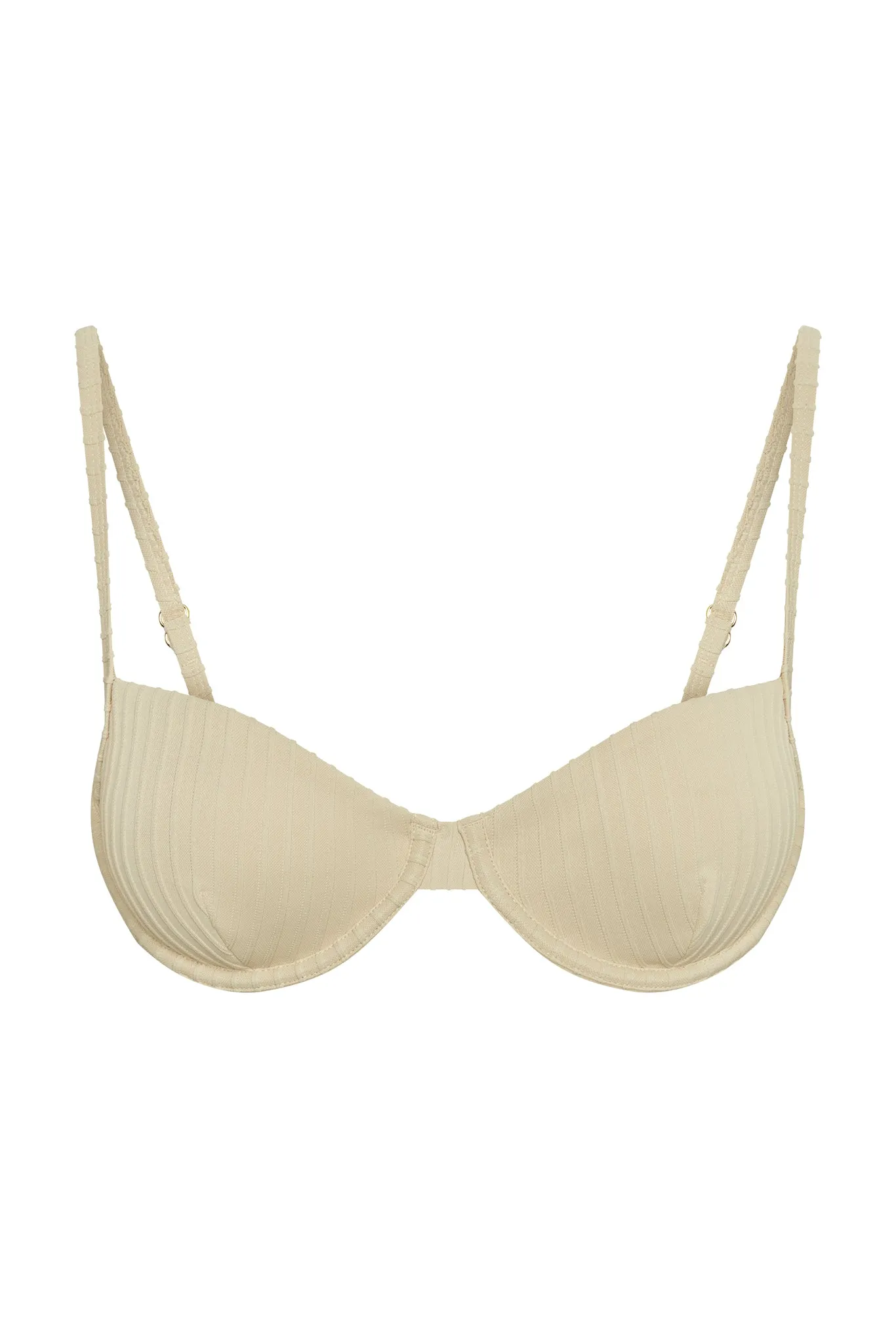 Capri Top - Vanilla Matte Rib