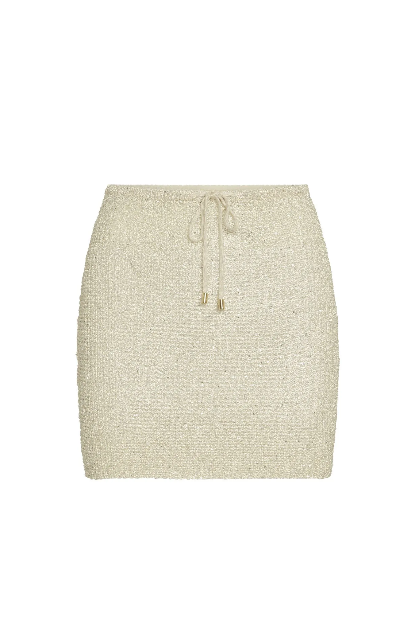 Cartagena Skirt - Ivory Sequin