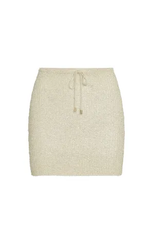 Cartagena Skirt - Ivory Sequin