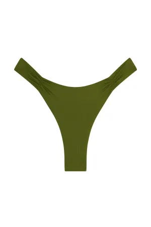 Clovelly High Leg Bottom - Olive