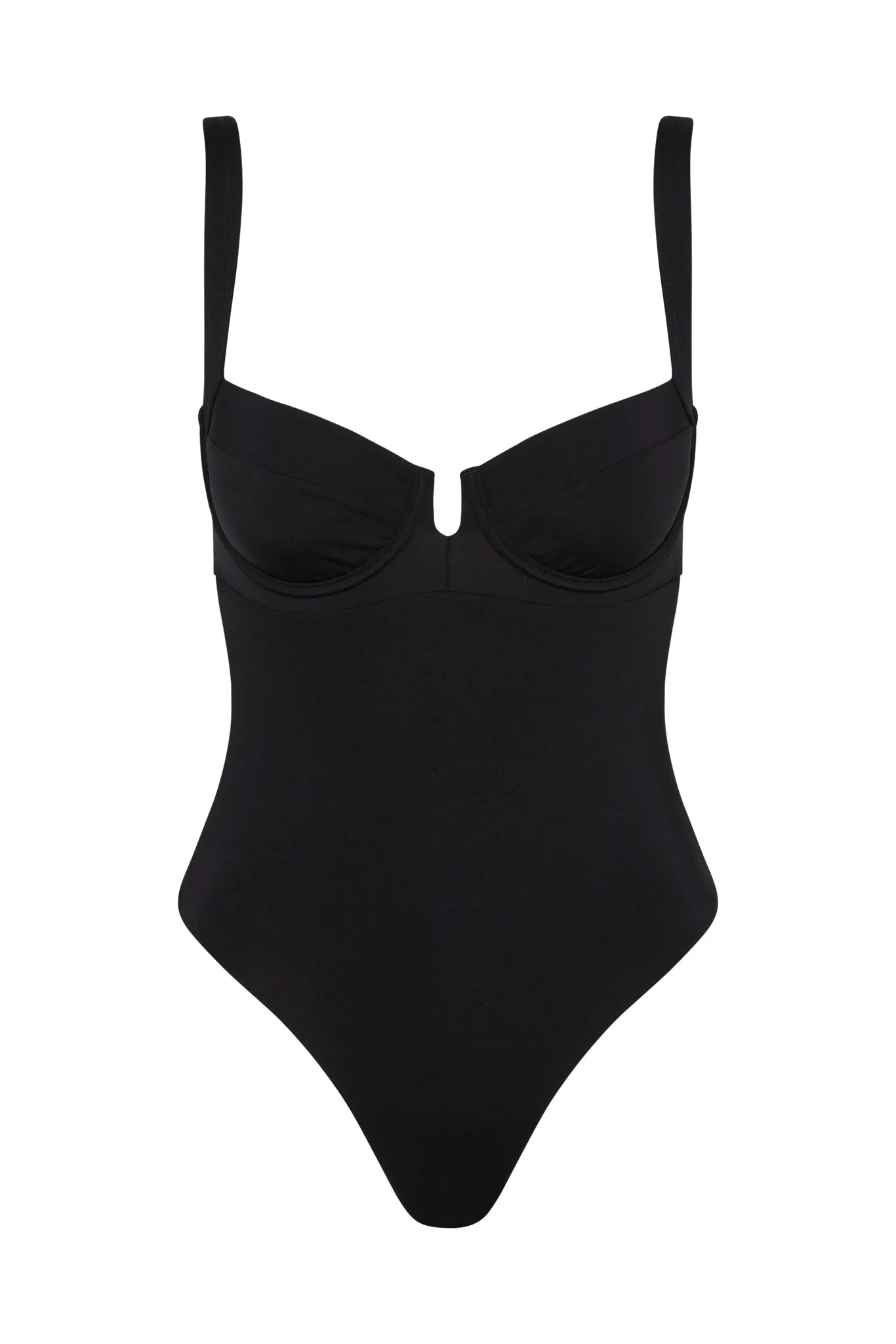 Clovelly One Piece Long Body - Black