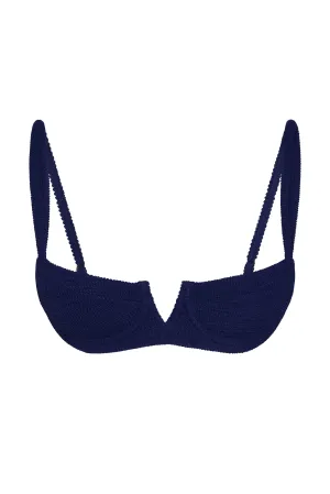 Clovelly Top - Midnight Crinkle