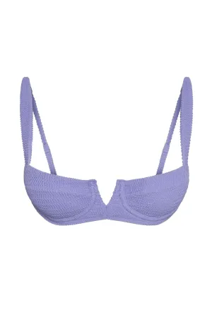 Clovelly Top - Wisteria Crinkle