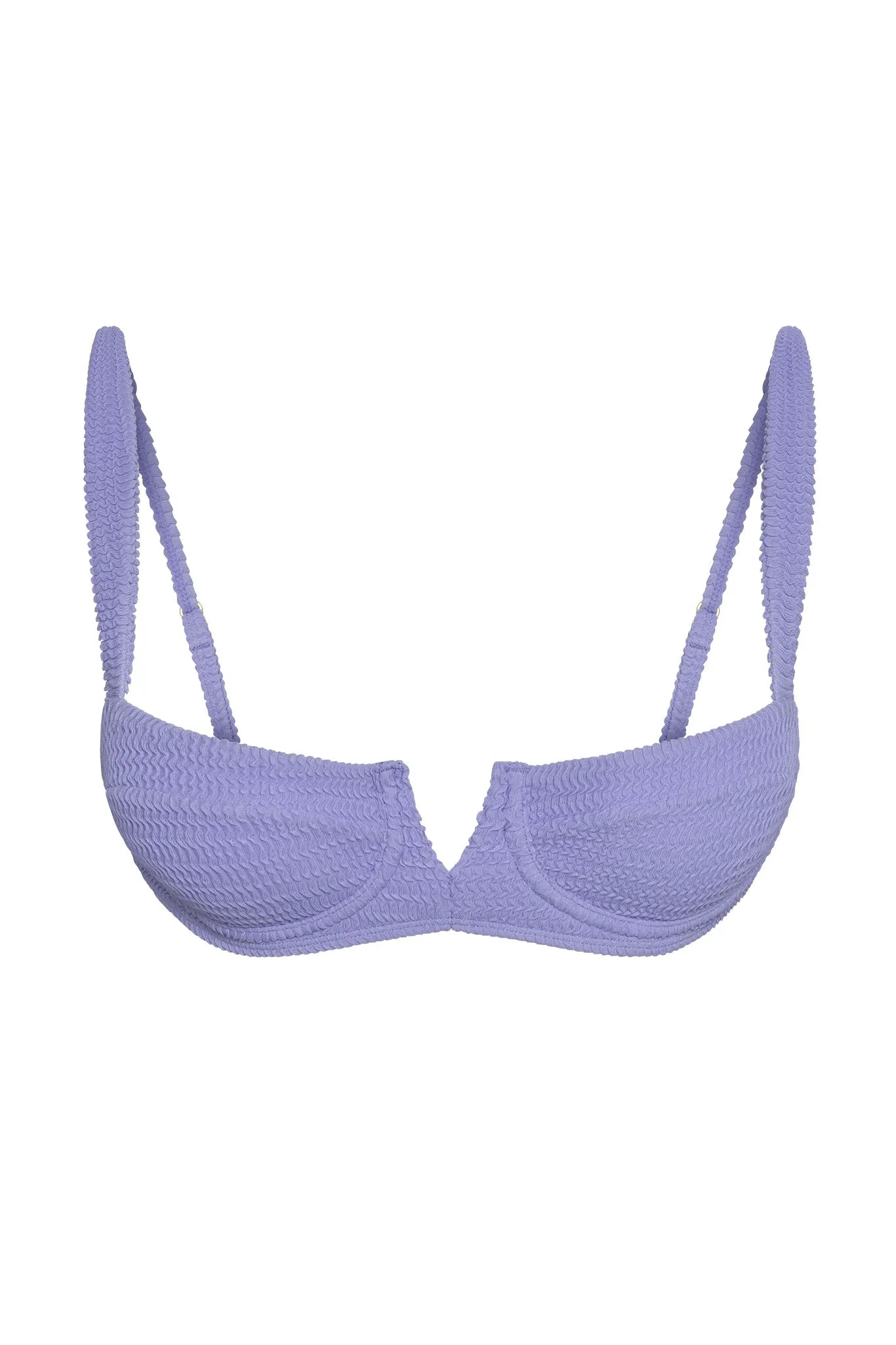 Clovelly Top - Wisteria Crinkle