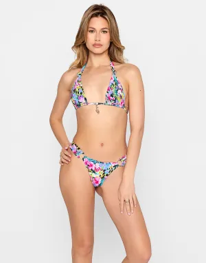 Emilia Halter Top - Animal Print