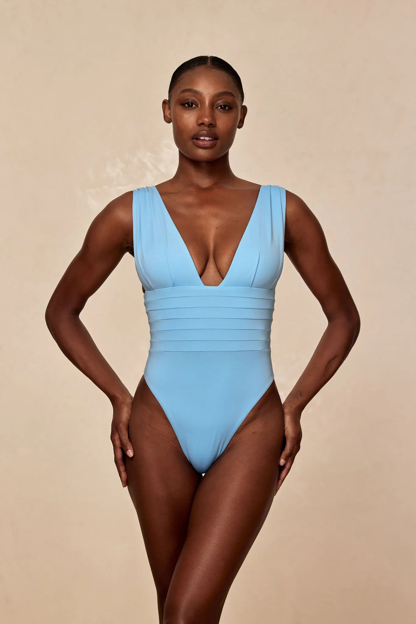 Florence One Piece - Ibiza Blue