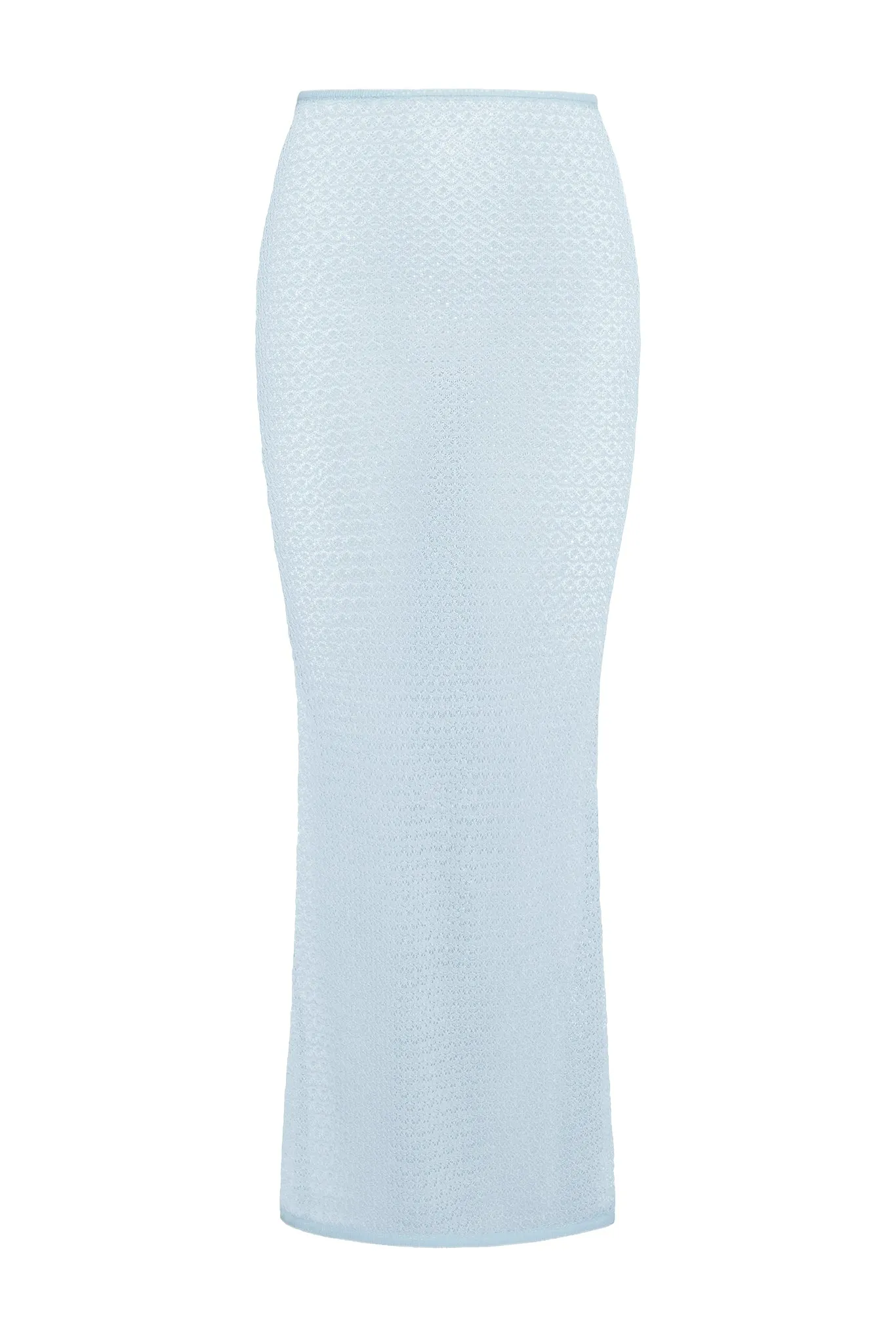 Fontelina Skirt - Ice Lurex Lace Crochet