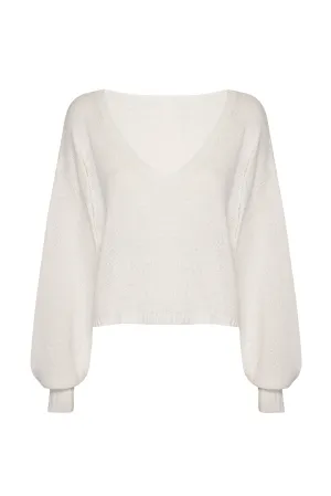 Hamilton Island Sweater - White
