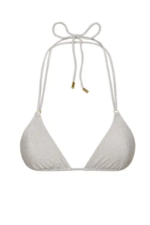 Hanalei Top - Soft Silver Shimmer