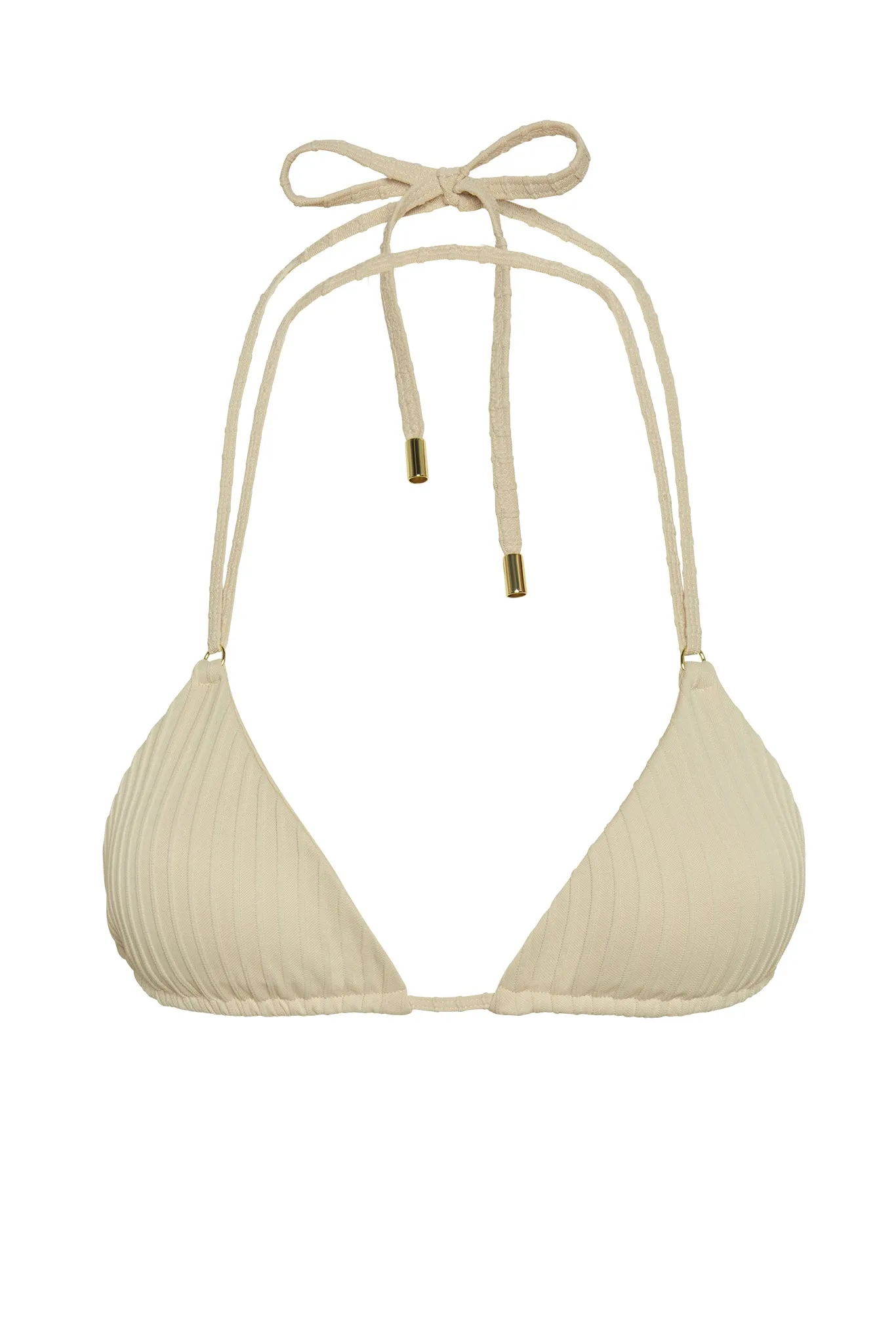 Hanalei Top - Vanilla Matte Rib