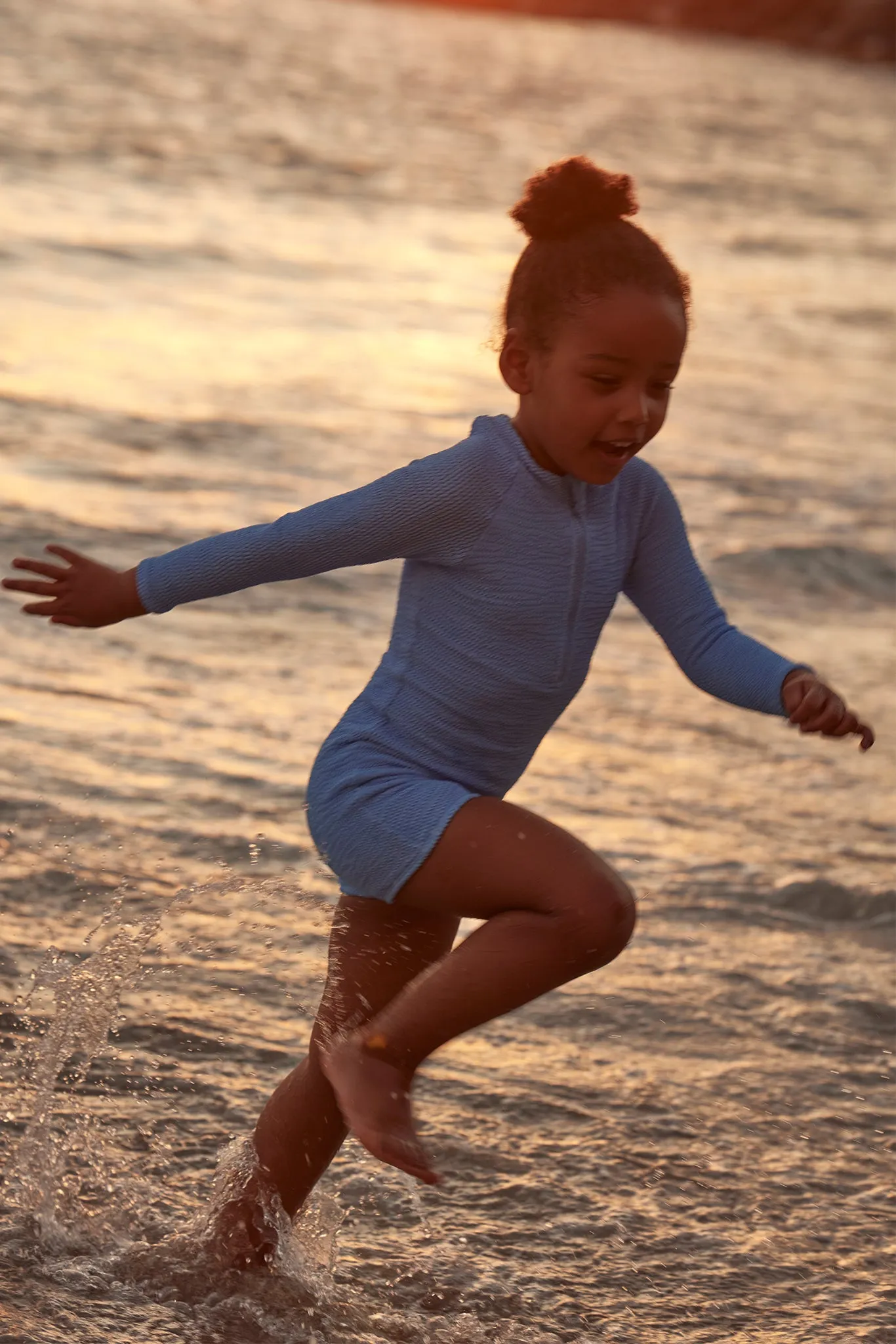 Hilo One Piece - Azure Crinkle