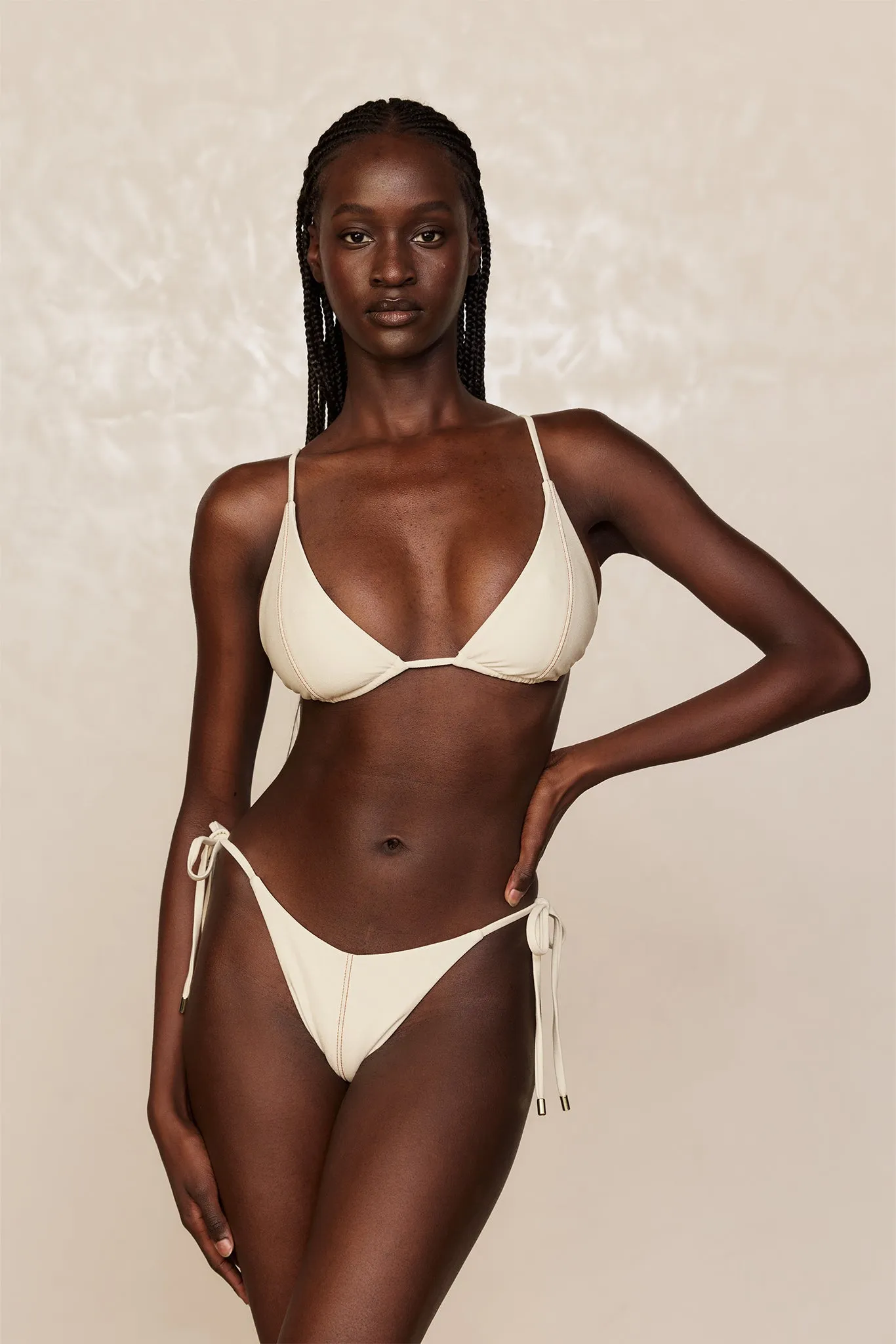 Kauai Top - Champagne Denim