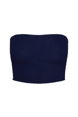 Laguna Top - Midnight Crinkle