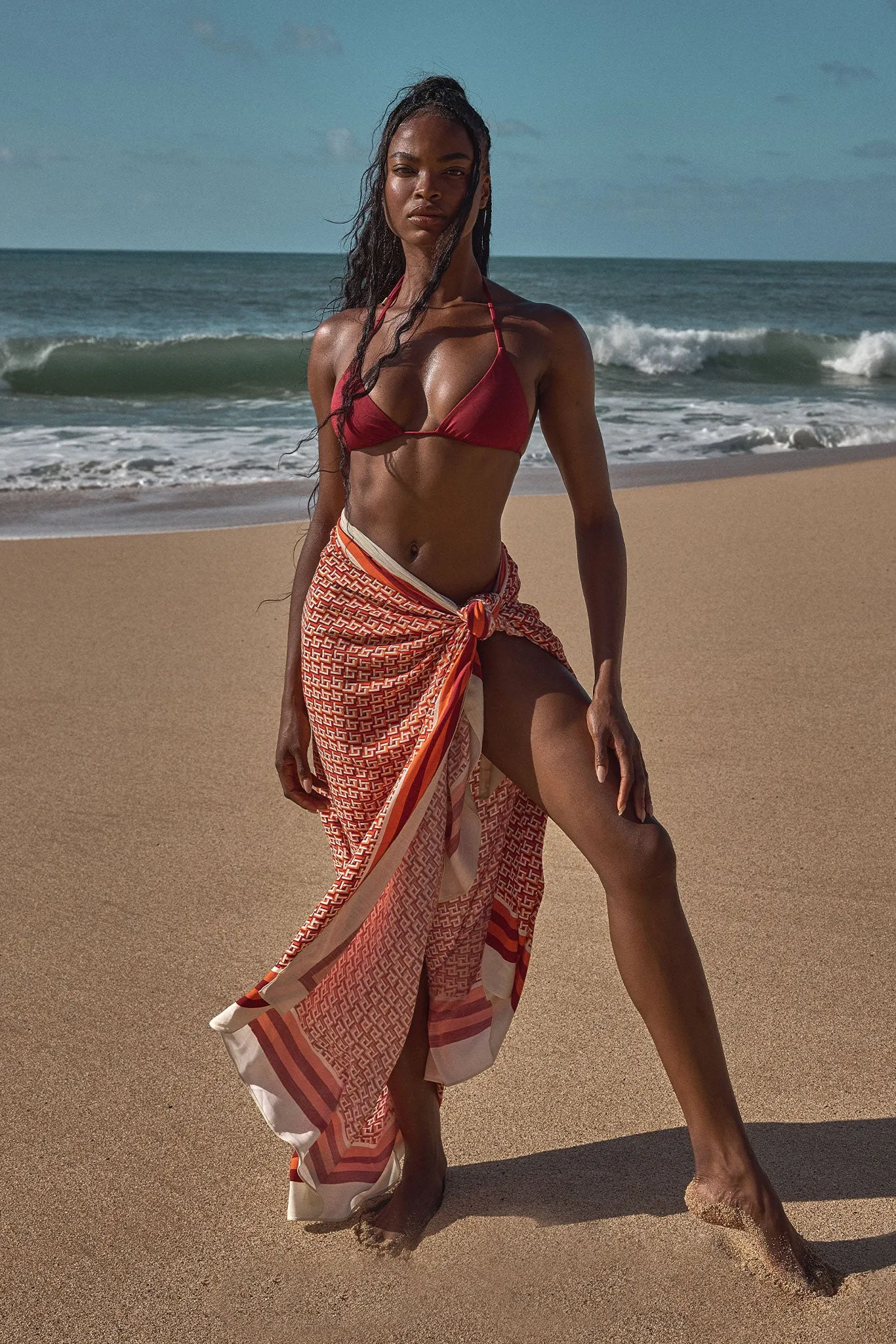 Marina Piccola Sarong - Lattice Geo