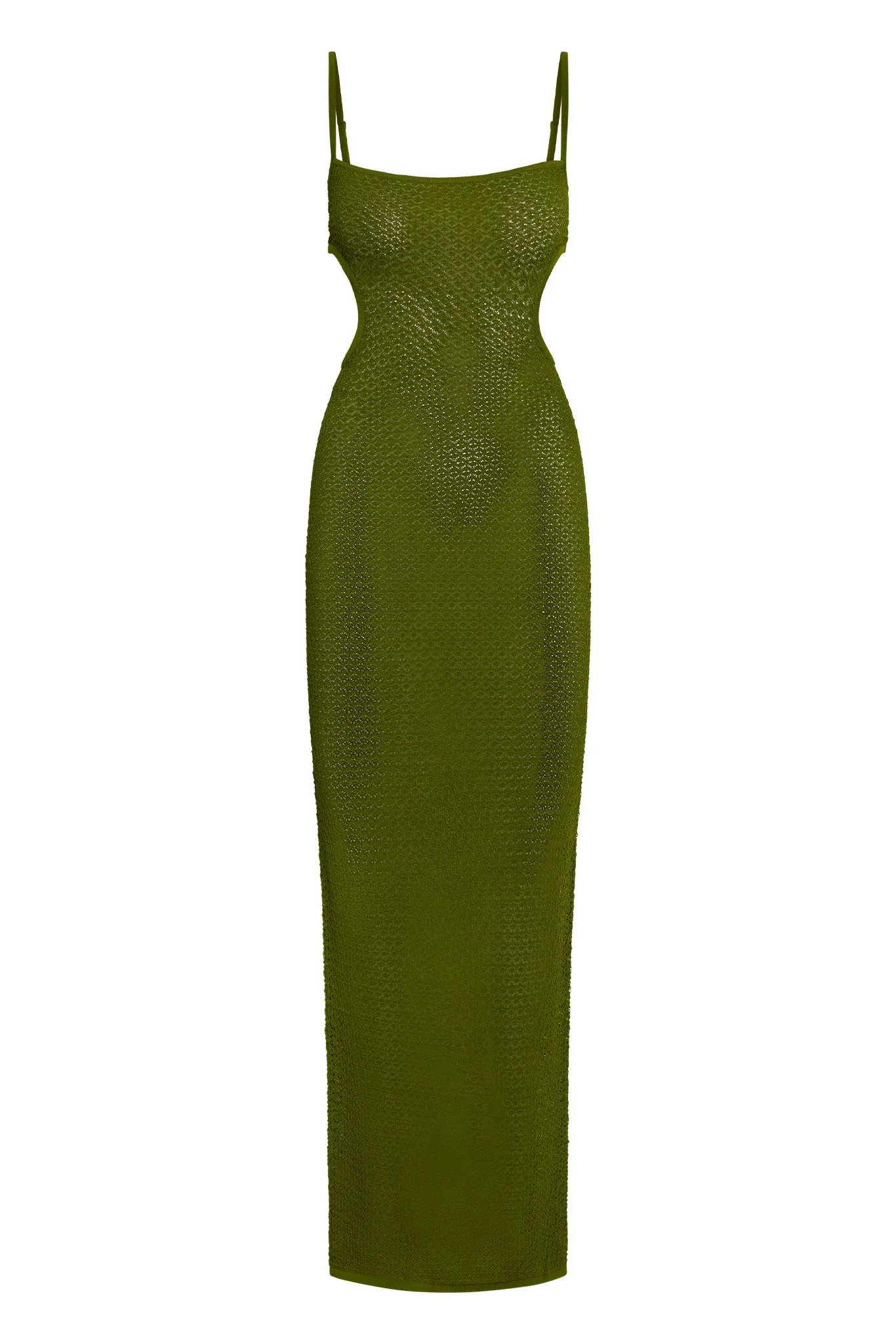 Marrakesh Dress - Olive Lace Crochet