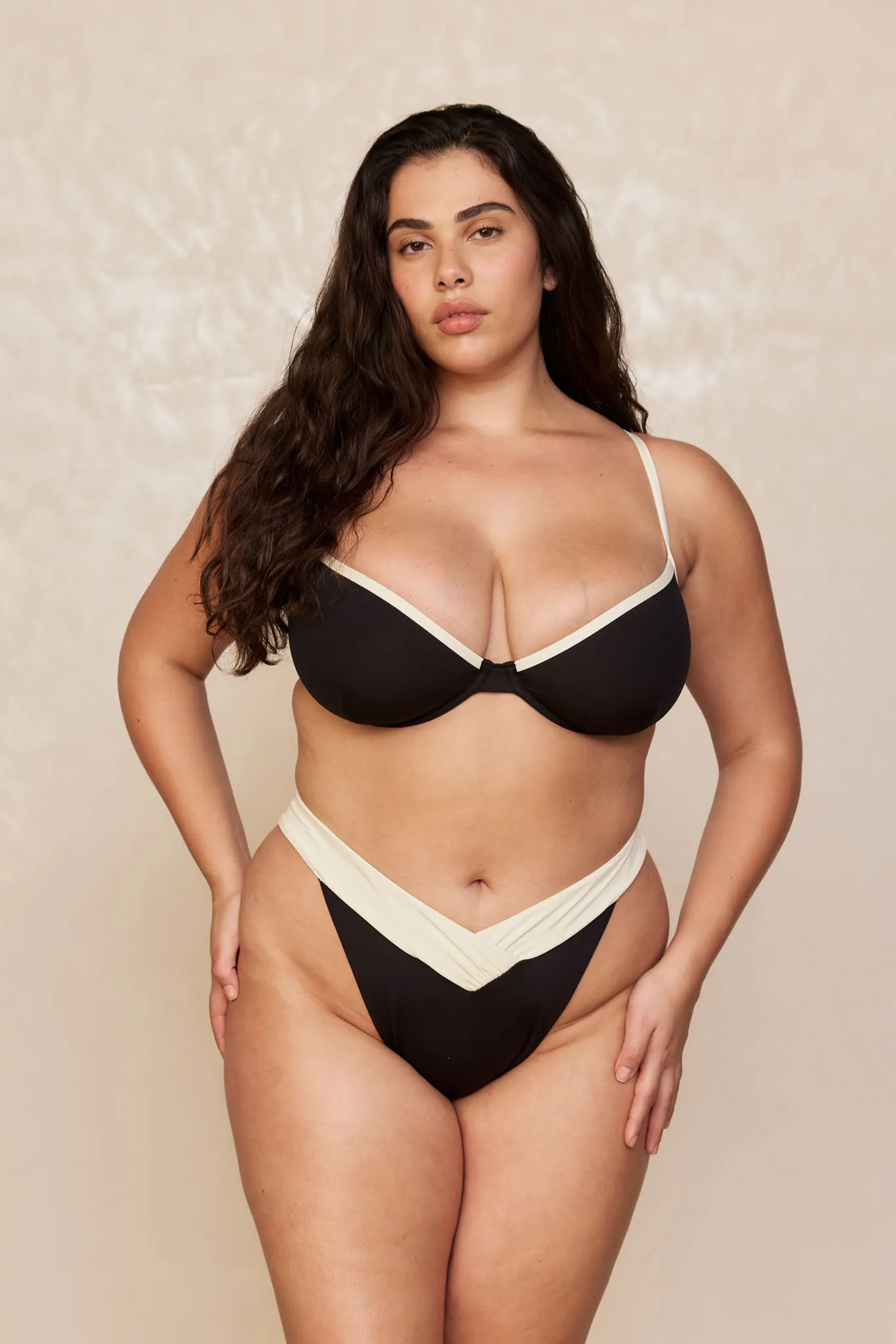 Marseille Bottom - Black/Ivory