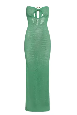 Montego Bandeau Dress - Pond Lace Crochet