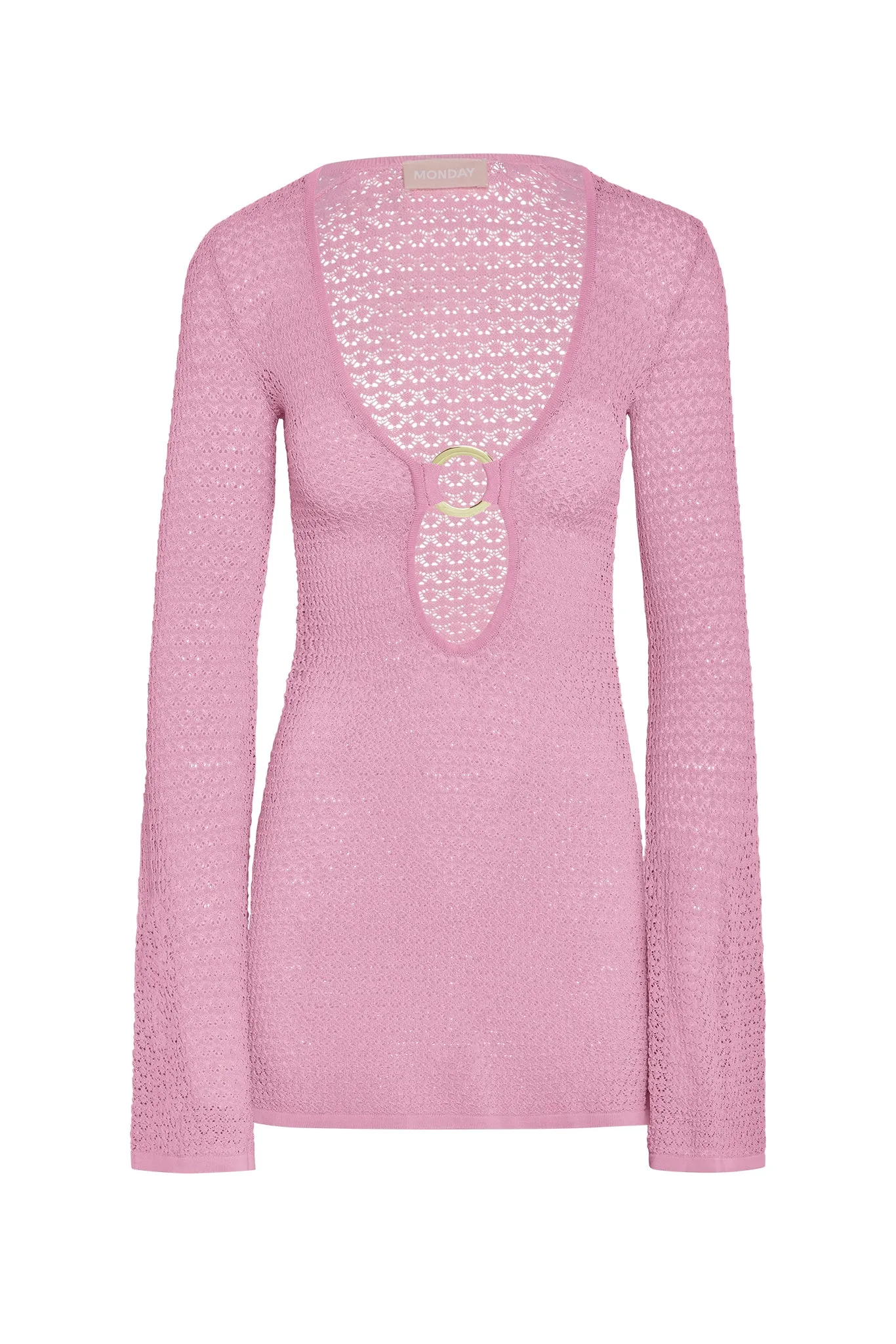 Montego Mini Dress - Cherry Blossom Lace Crochet