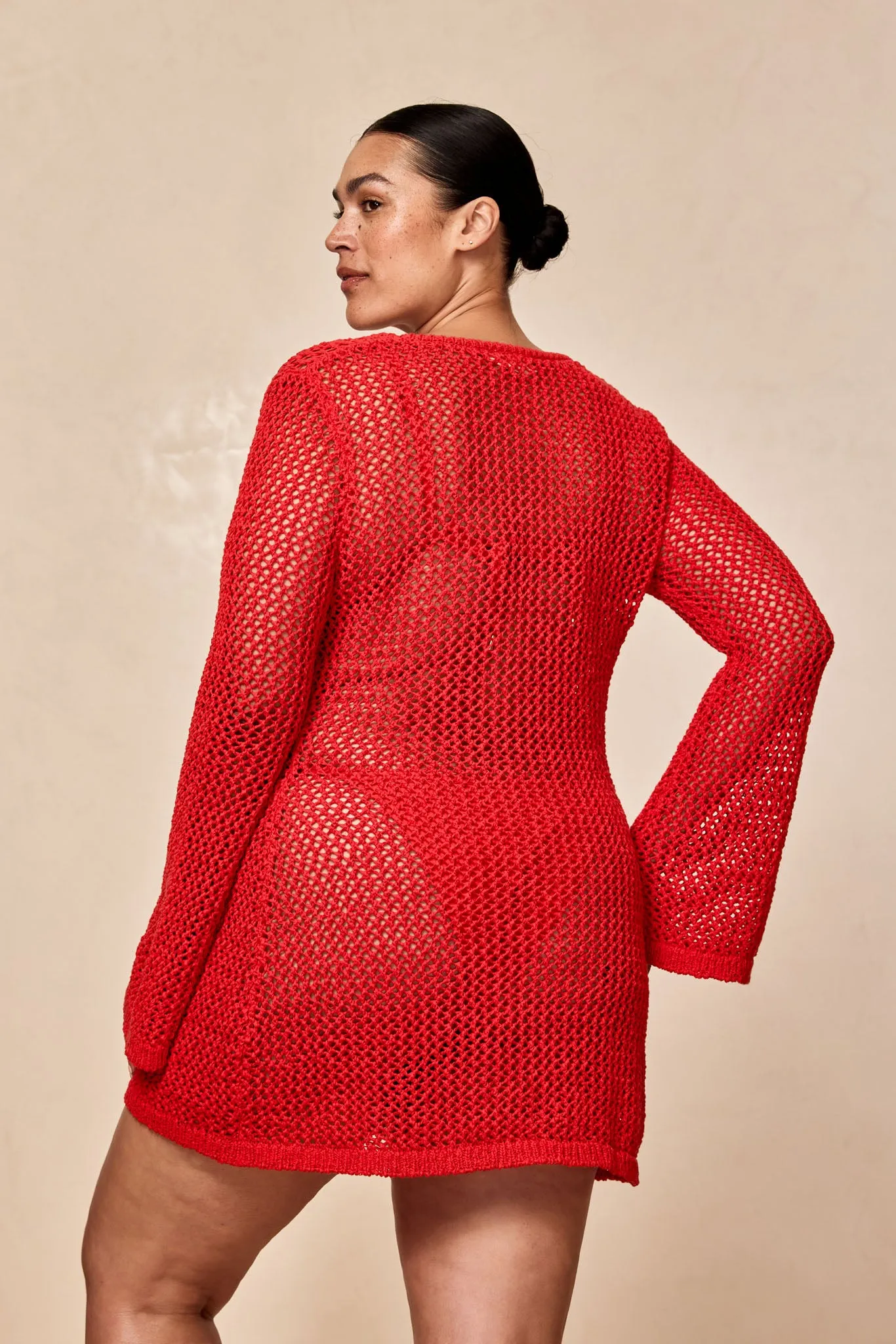 Montego Mini Dress - Chili Pepper Petit Crochet