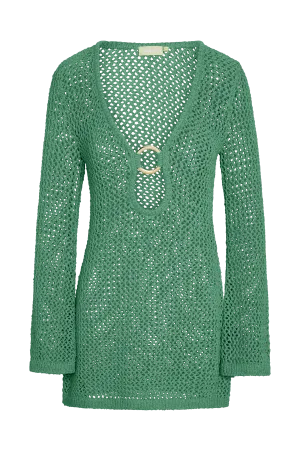 Montego Mini Dress - Pond Petit Crochet