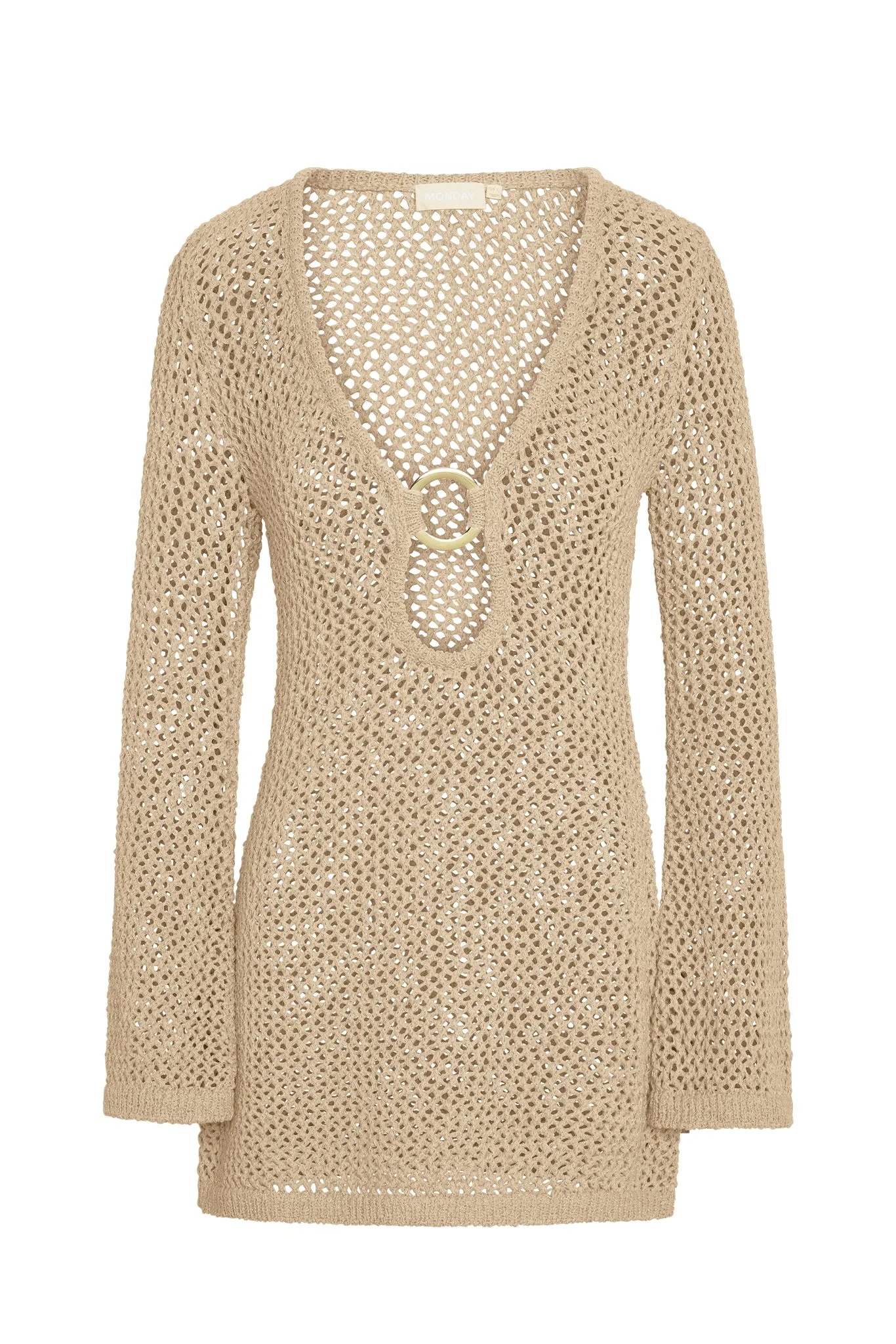 Montego Mini Dress - Vanilla Petit Crochet
