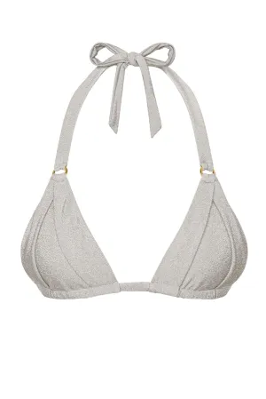 Morocco Top - Soft Silver Shimmer