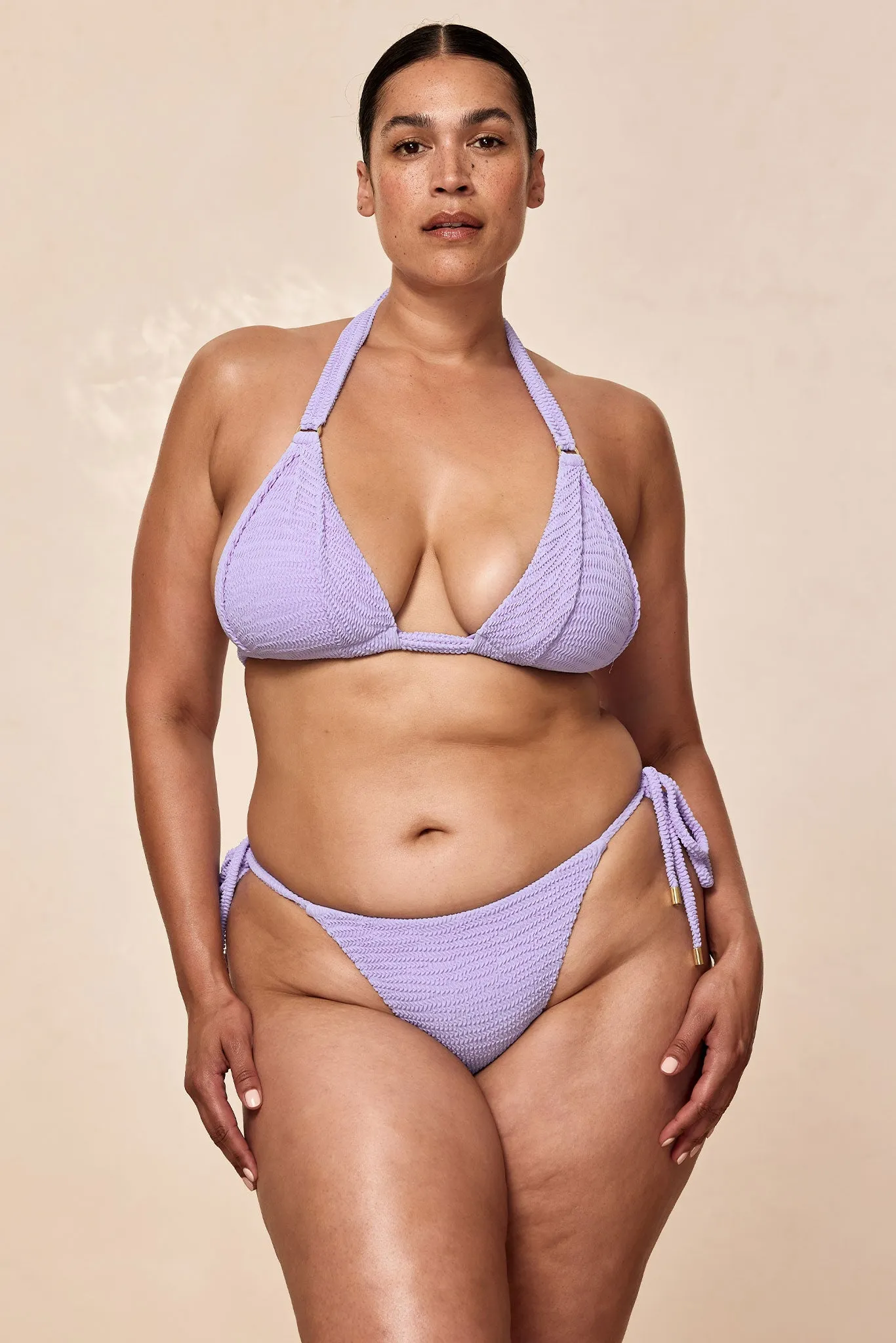 Morocco Top - Wisteria Crinkle