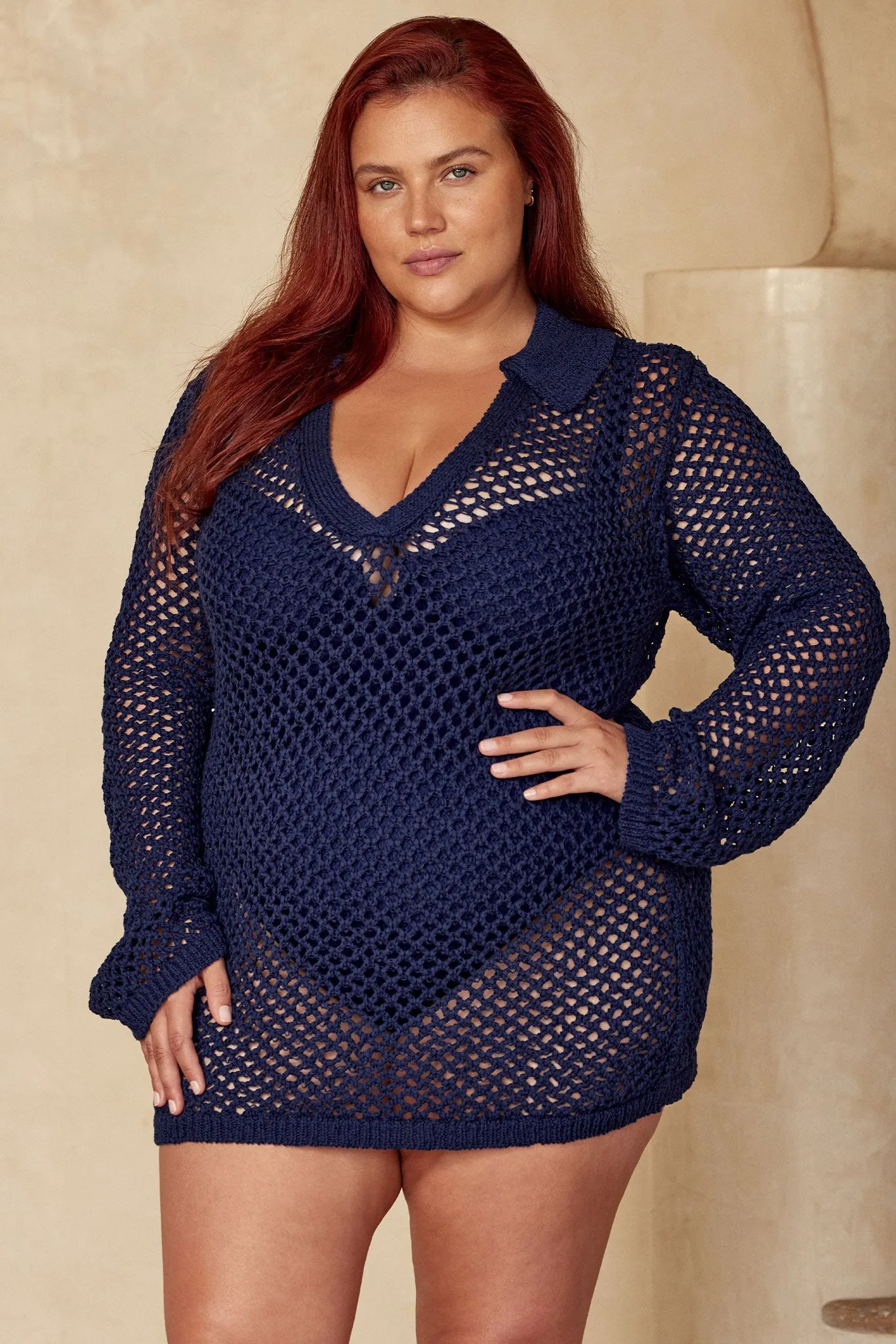 Newport Dress - Midnight Crochet