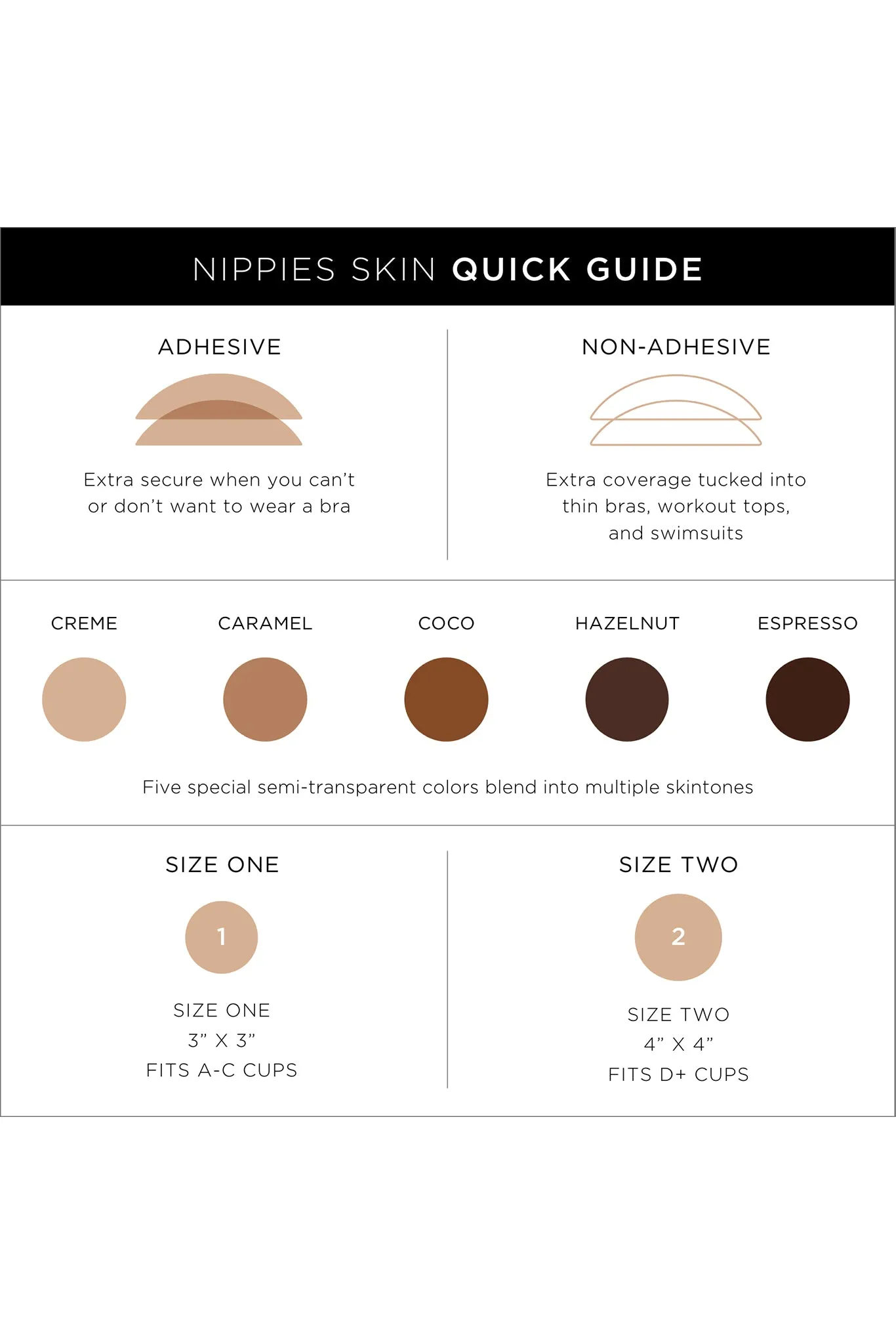 Nippies Adhesive Nipple Covers