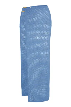Palermo Skirt - Azure Lace Crochet