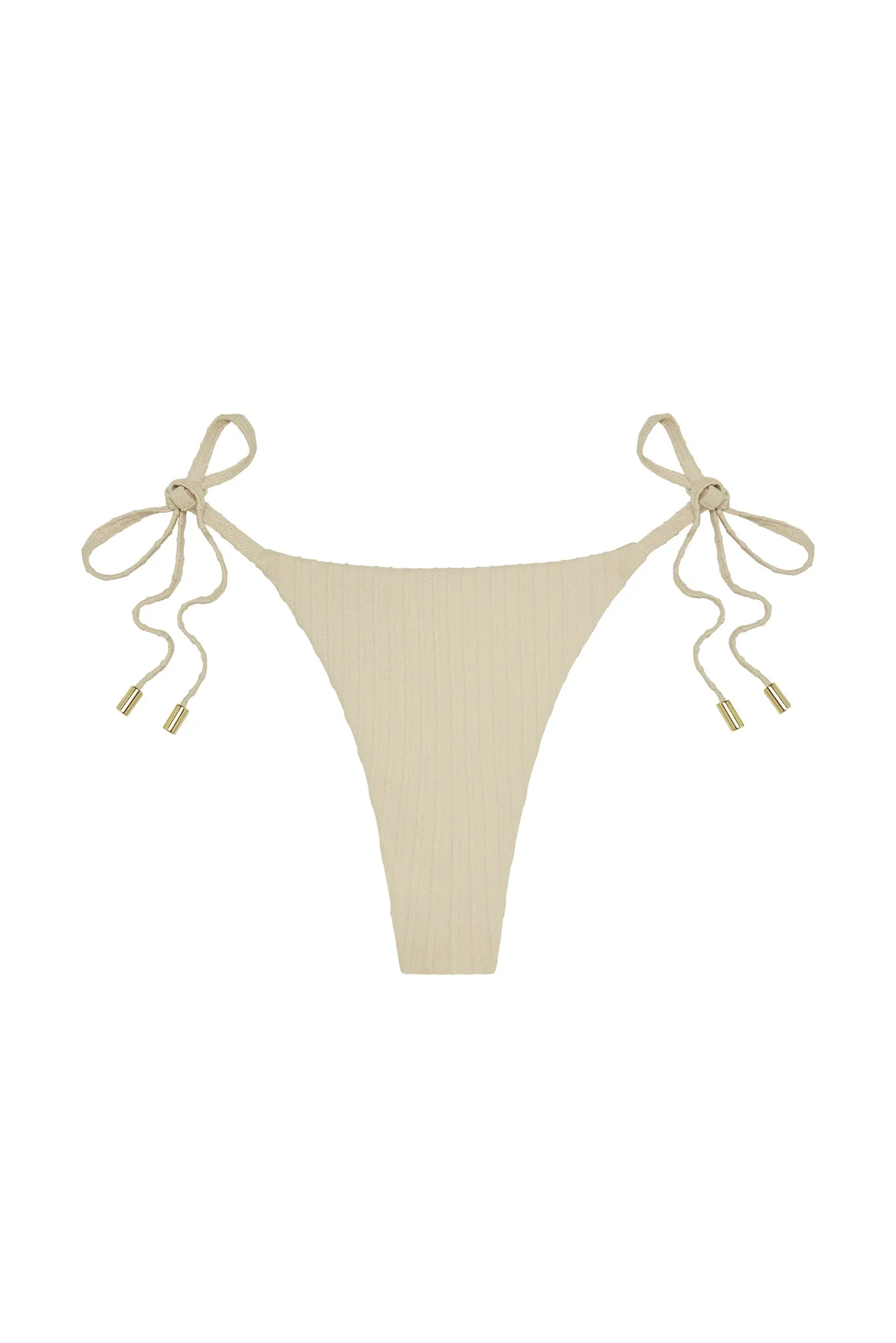 Palma Thong - Vanilla Matte Rib