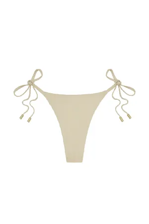 Palma Thong - Vanilla Matte Rib