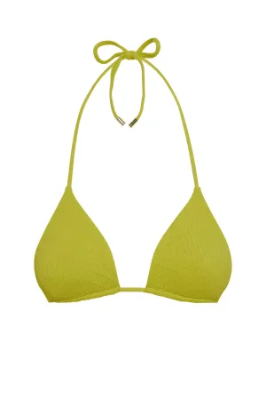 Palma Top - Chartreuse Summer Plaid