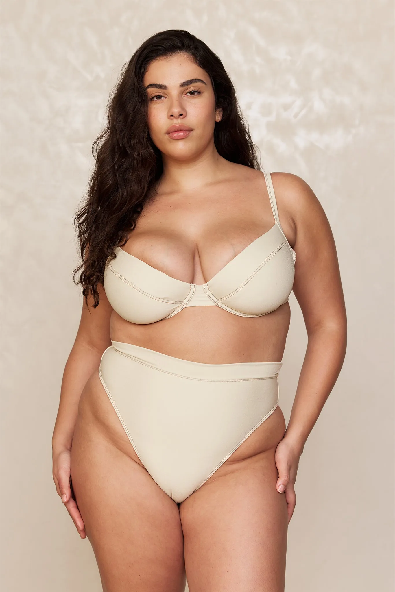 Riviera Bottom - Champagne Denim