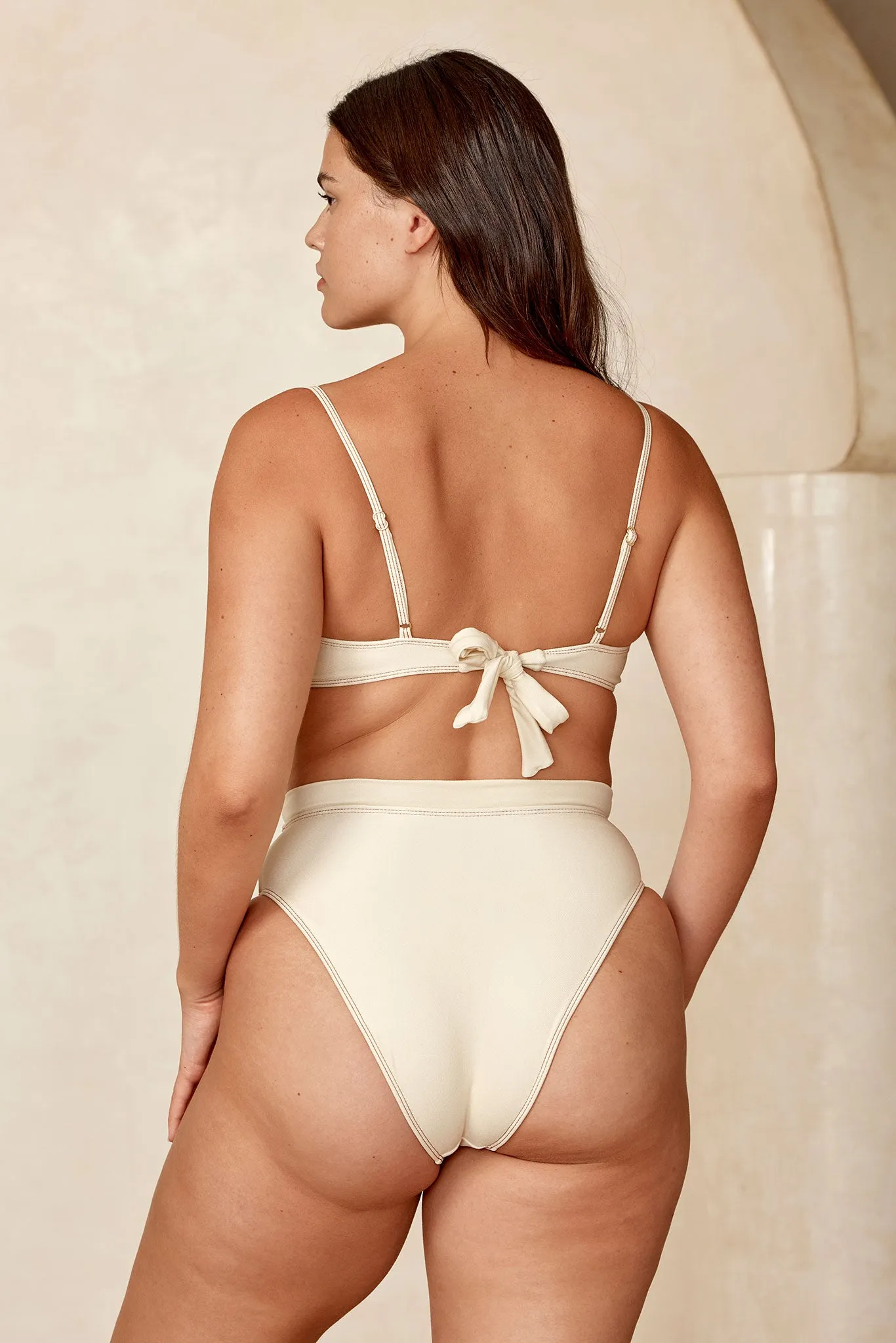 Riviera Bottom - Champagne Denim